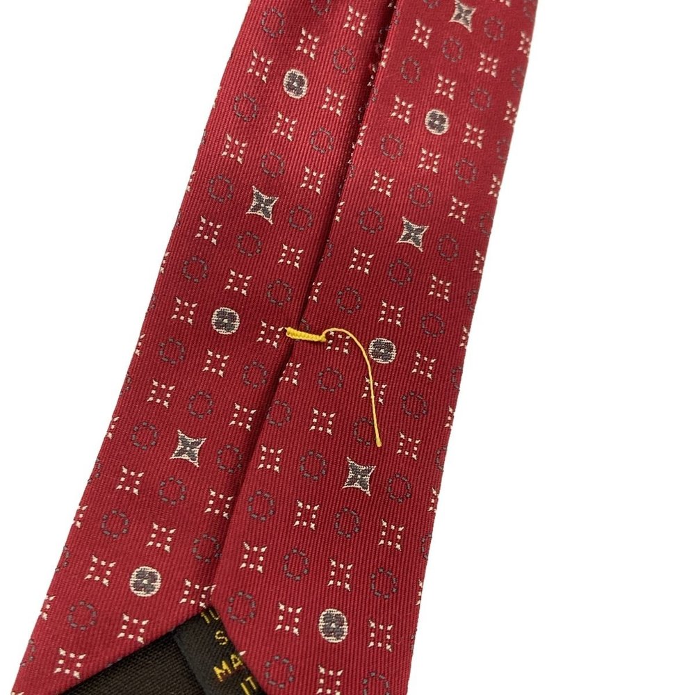 Louis Vuitton Tie Monogram Pattern Red Ivory White - image 5